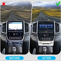 NAVIHUA Nueva Radio de Coche Android de 10.4 Pulgadas con GPS, Navegación, Multimedia y Carplay para Toyota Land Cruiser LC200 VXR 2016-2021