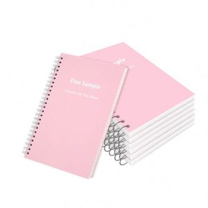 School 100 Pages Spiral Notebooks and Pen Set School Supplies <b>Journal</b> Custom Branded Spiral Notebook With Custom Logo - Product Image 5