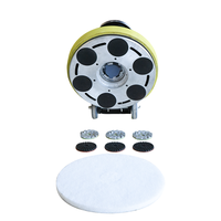 Nettoyeur de sols à châssis unique de 17 pouces, polisseuse de sols en béton, machine de nettoyage de tapis commerciale pour hôtels