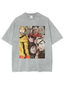 เสื้อยืดลาย <span class=keywords><strong>Kill</strong></span> <span class=keywords><strong>Bill</strong></span> A weight Acid, เสื้อยืดผ้าฝ้าย100% ฤดูร้อน - Product Image 4