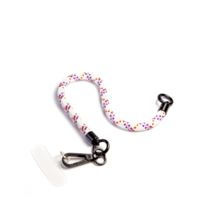 Phù Hợp 80Cm Màu Sắc Tùy Chỉnh Logo 6Mm Mềm <span class=keywords><strong>Polyester</strong></span> Bện Dây Buộc Điện Thoại Cho Điện Thoại Di Động - Product Image 5