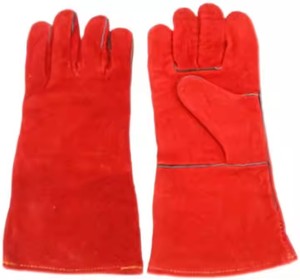 Gants <span class=keywords><strong>de</strong></span> <span class=keywords><strong>soudeur</strong></span> <span class=keywords><strong>professionnel</strong></span> en cuir renforcé résistant à la chaleur/au feu Gants <span class=keywords><strong>de</strong></span> soudage électriques <span class=keywords><strong>de</strong></span> qualité industrielle - Product Image 4