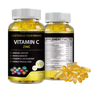 Suplementos Dietéticos OEM, 500 mg, 60 Cápsulas, Vitamina C Liposomal, Blanqueamiento de la Piel, Cápsulas para Adultos - Product Image 1