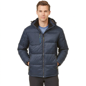Hot Selling Plus Size Winter <b>Puffer</b> <b>Jacket</b> Casual Fashion Comfortable Stand Collar <b>Thin</b> Design Casual Fashionable Coat Clothing - Product Image 1