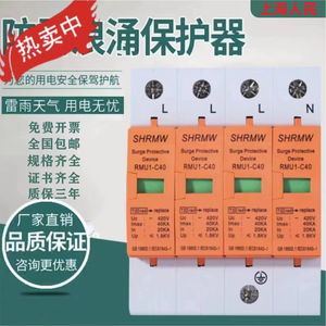 Protector Contra Sobretensiones Shanghai Peoples 4P 40KA Tipo T2 Dispositivo de Protección Doméstica - Product Image 3