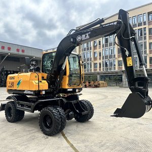 Escavatore Gommato JG70S da 7 Tonnellate, Attrezzatura Compatta per Miniere, Adatto a Progetti di Costruzione Urbana. - Product Image 3