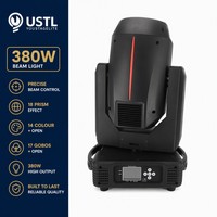 Luz de escenario con cabezal móvil de haz de 350W 17R, codificador de doble prisma, DMX512, de fábrica OEM, ISO9001 CE RoHS, para DJ, discoteca y club