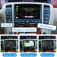 Kit d'interface décodeur multimédia sans fil Apple CarPlay Android Auto Crown Upgrade pour Toyota Crown 2006-2008