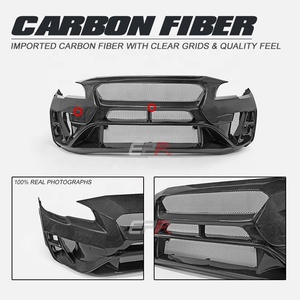Parachoques Delantero de Fibra de Carbono de Alta Calidad Compatible con SUBARU IMPREZA VAB VAF WRX VRS Arising II - Product Image 5