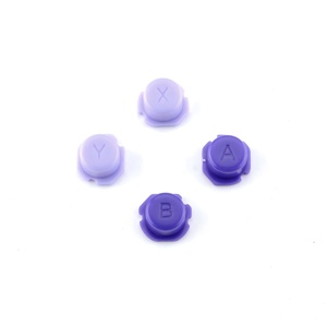 EXtremeRate Kits de boutons d'action ABXY 4-en-1 violet foncé et violet clair pour Nintendo Switch Lite - Product Image 1