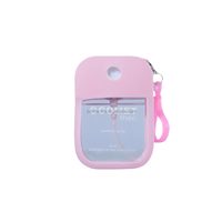 Désinfectant pour les mains de poche rechargeable 35 ml, 70 % d'alcool désinfectant, avec étui et crochet