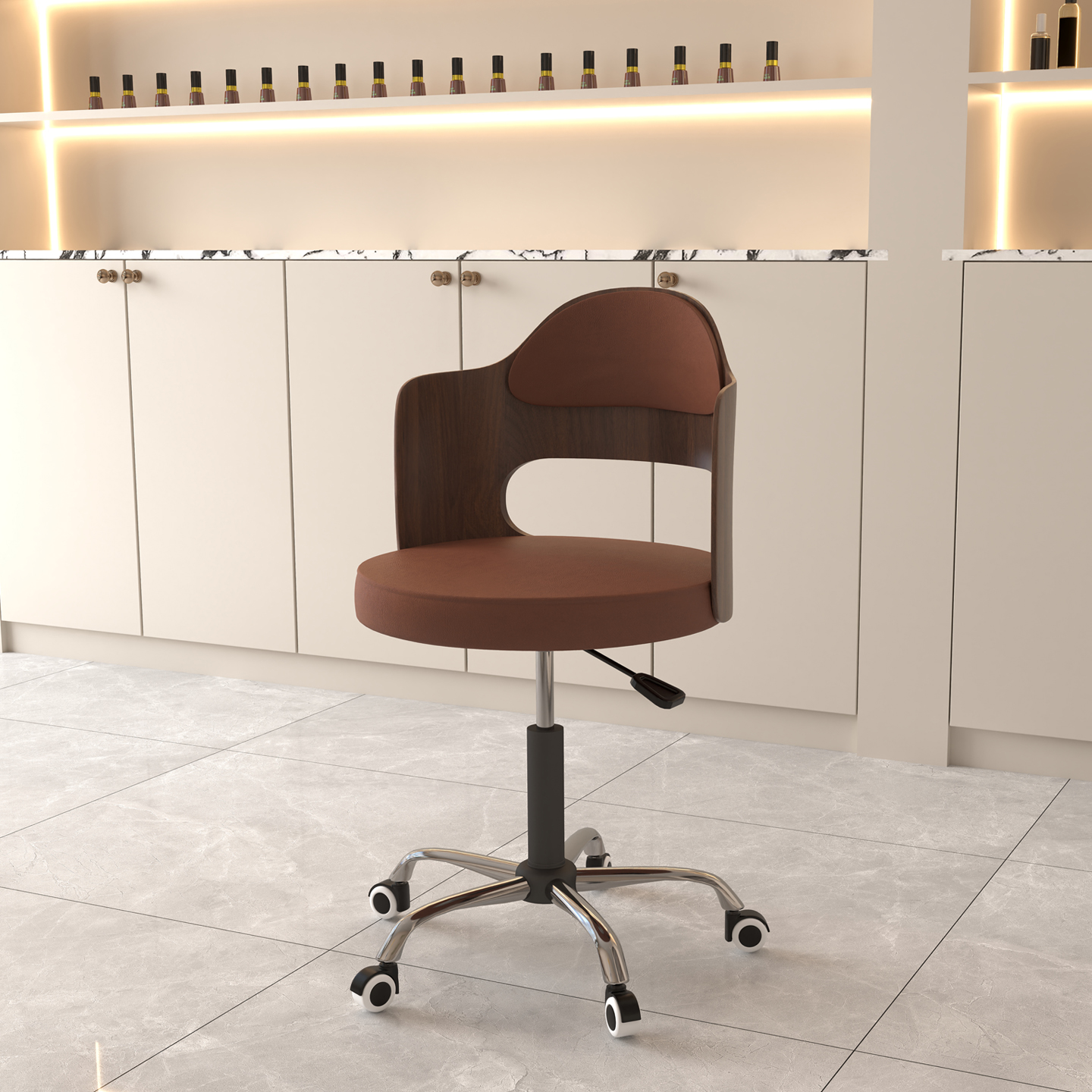 chaise de patinage à roulettes