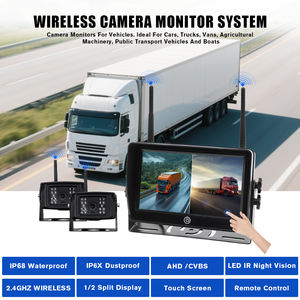 Drahtloser 7 ''AHD digitaler Touchscreen <span class=keywords><strong>DVR</strong></span>-Aufzeichnung IR-Nachtsicht-Rückfahr kamera 4CH WiFi-<span class=keywords><strong>Monitor</strong></span> für LKW/Anhänger/Bus/Wohnmobil - Product Image 5