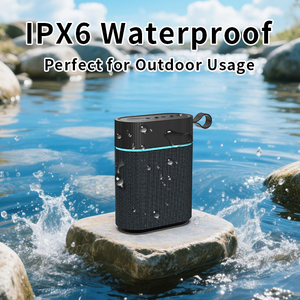 Altavoz portátil para exteriores a prueba de agua IPX6 de 40W con iluminación LED RGB Fácil de llevar Gabinete de plástico de 4000mAh 2,1 Barra de sonido - Product Image 2