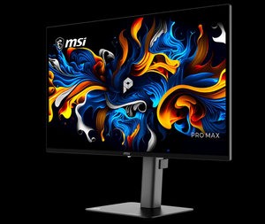 ขายดี MSI PRO MAX 271QPX14G จอภาพระดับมืออาชีพขนาด 27 นิ้ว WQHD 144Hz QD-OLED แพ็คเกจซีล - Product Image 1