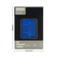 Detector de Fallas de Automóvil OBD2 ELM327 para Conexión 5.1 V2.1, Versión en Inglés, 1 Año de Garantía