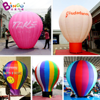 Ballons gonflables à l'hélium attrayants, ballons gonflables sur le sol personnalisés, ballons gonflables géants à air chaud pour événements publicitaires
