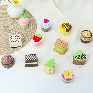 Montessori Dessert Cake Sets Pretend Play Simulation Food Board Games Apprentissage Educational Kitchen Toys for Kids Boys Girls - Product Image 5