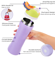 Bouteille isotherme en acier inoxydable avec logo personnalisé, double paroi, pour le sport, les voyages, la salle de sport et les activités de plein air