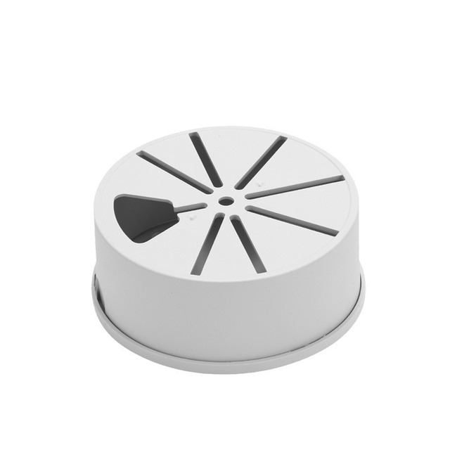 Hemisphere Monitoring Bracket Disc Ceiling Concealed Wire CCTV Accessories Plastic CCTV Camera Junction Box