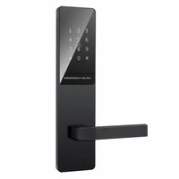 Cerradura Inteligente para Hotel TTLock de Aleación de Zinc Duradera con Teclado, Contraseña, Tarjeta RFID, Control por Aplicación, Impermeable, para Acceso a Habitaciones