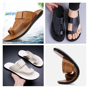 Nouveaux modèles 2026 de tongs pour hommes, design sportif et tendance, léger, en cuir, pantoufles pour <span class=keywords><strong>homme</strong></span>, prix bas, vente en gros, grande taille <span class=keywords><strong>48</strong></span> - Product Image 6