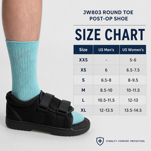 Stivale Ortopedico con Punta Arrotondata - <span class=keywords><strong>Calzatura</strong></span> Regolabile con Chiusura a Strappo per Recupero Stabile e Fornitura all'Ingrosso - Product Image 3