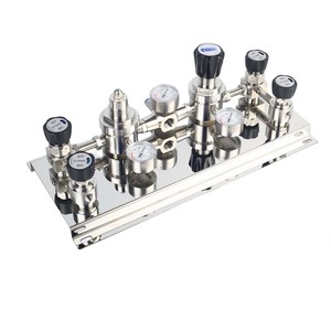 Colector de cambio de sistema de panel de control de <span class=keywords><strong>gas</strong></span> semiautomático de alta presión con regulador de argón para reducción de presión - Product Image 3