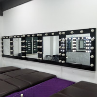 Miroir de maquillage éclairé par LED moderne et écologique pour salons de beauté, postes de coiffure, magasins de cosmétiques, hôtels, salons