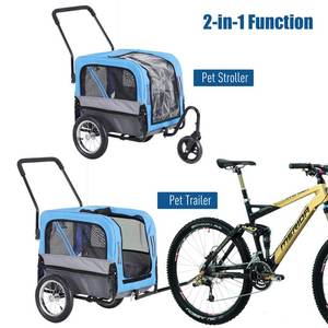 <span class=keywords><strong>Remorque</strong></span> de Vélo Pliable pour Bébé et Animal de Compagnie - Product Image 3