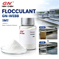 Floculant industriel pour le traitement de l'eau, polyacrylamide PAM pour la déshydratation des boues