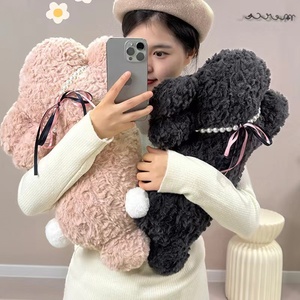 Siêu mềm Bunny sang trọng búp bê bay cửa sổ cô gái trái tim ôm gối mềm sofa đệm PP bông đầy giường đi văng ngủ món quà sinh nhật - Product Image 5