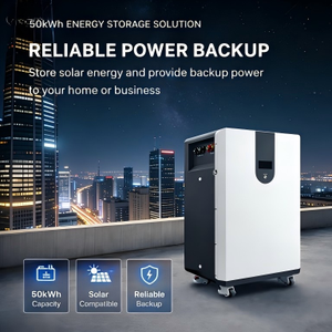 Solar Energy Storage Cabinet 51.2V 30kW 50kWh Split-Phase Inverter 600Ah Removable Lithium Iron Phosphate <b>Battery</b> for Home Use - Product Image 5