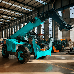 Chariot télescopique haute portée 14m 18m de hauteur de levage, haute efficacité pour les chantiers de construction - Product Image 2