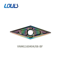 Lame dure de voiture à commande numérique 7 couleurs trempe CNGX/WNMG/TNMG/CNMG/SNMG/VNMG/CCMT lame cnc série