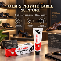 Crème à cirer les chaussures Jinyang, stable aux hautes températures, 30g, emballage en boîte, formule facile à nettoyer pour l'entretien des chaussures