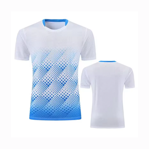 Maillots de badminton de qualité supérieure, design élégant, couleur personnalisée, manches courtes, maillot de badminton - Product Image 5