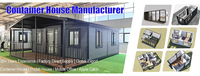 0206 Maison mobile préfabriquée en structure acier, 2 chambres, personnalisable, extensible, modulaire, petite maison mobile