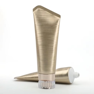 50ml 100ml Empty Aluminum <b>Plastic</b> High Glossy Material Squeeze Soft <b>Tube</b> Cosmetic Packaging 7Shape End For Skin Care Facial - Product Image 3