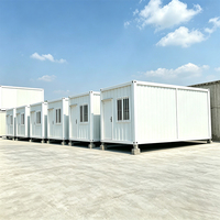 Rumah Kontainer Modular Modern Mewah, Rumah Prefab Portabel, Kabin Mobile Lepas Pasang, Kantor, Sekolah, Kamar Tidur, Ruang Tamu