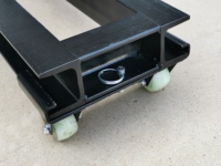 Promotion : Mini-élévateur à ciseaux hydraulique à double vérin certifié CE 2,5t pour levage rapide de voitures