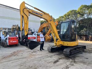 Mini excavadora Komatsu PC50 de 5 toneladas usada en buenas condiciones con componentes de núcleo de engranaje de motor de bomba de motor japonés Original - Product Image 5