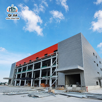 Fourniture de bâtiments préfabriqués en acier pour la construction de bureaux, d'appartements, d'hôtels, de centres commerciaux et de maisons avec structure en acier