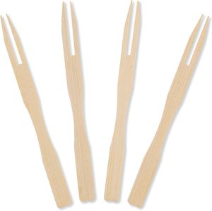Tre Món Khai Vị Dforks Cocktail Răng Picks Mini Dforks Cho Charcuterie Phụ Kiện Thực Phẩm Chọn Cho Món Khai Vị Cocktail Trái Cây Gỗ - Product Image 4