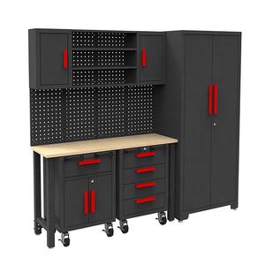 Banc de travail complet, armoire <span class=keywords><strong>à</strong></span> <span class=keywords><strong>outils</strong></span> robuste, boîte <span class=keywords><strong>à</strong></span> <span class=keywords><strong>outils</strong></span> avec hutch - Product Image 3
