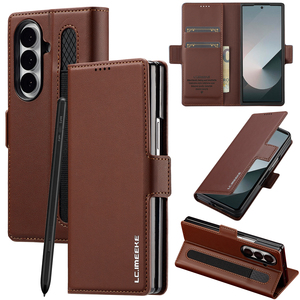 Funda para Teléfono Samsung <span class=keywords><strong>Galaxy</strong></span> <span class=keywords><strong>Z</strong></span> Fold 8 Ultra con Ranuras para Tarjetas, Soporte, Cartera, Tapa Magnética, Piel Sintética, Compatible con <span class=keywords><strong>Galaxy</strong></span> <span class=keywords><strong>Z</strong></span> Fold 7 6 5 4 3 - Product Image 2
