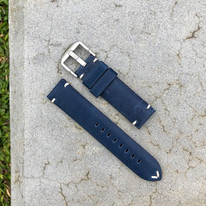 Bracelets de montre en cuir de vachette sur mesure, alternative douce pour hommes et femmes, accessoires de montre de style vintage. - Product Image 4