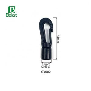 Crochet pivotant portable de luxe <span class=keywords><strong>Cordon</strong></span> de sécurité pour tente de camping Les fabricants fournissent un crochet en plastique à prix d'usine - Product Image 1
