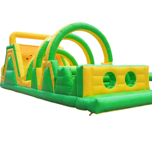 PVC <strong>Inflatable</strong> <strong>Obstacle</strong> <strong>Course</strong> and Bouncy Castle Outdoor Sport Game for Kids' Fun Activities - Product Image 1