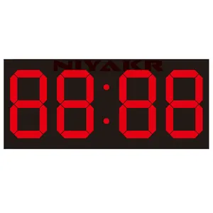 Chronometer Digital Besar Tampilan Timer 220 Volt LED Jam Hitung Mundur dengan 24 ''30 Inci 36''